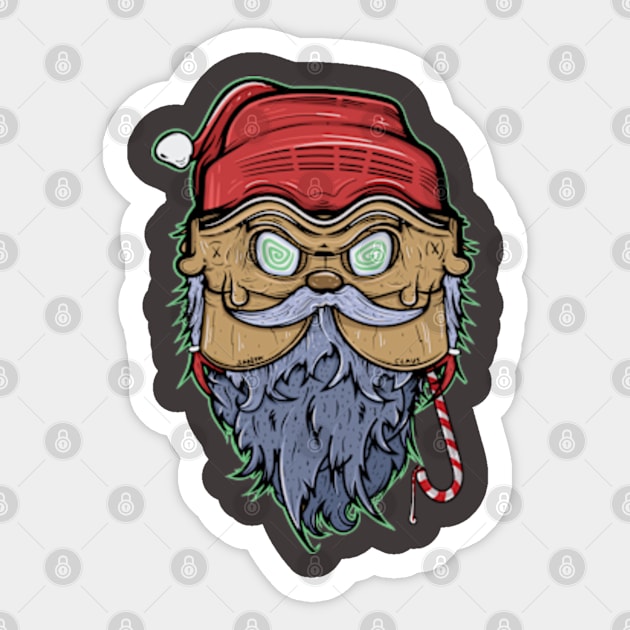 Santa Sticker by Frajtgorski